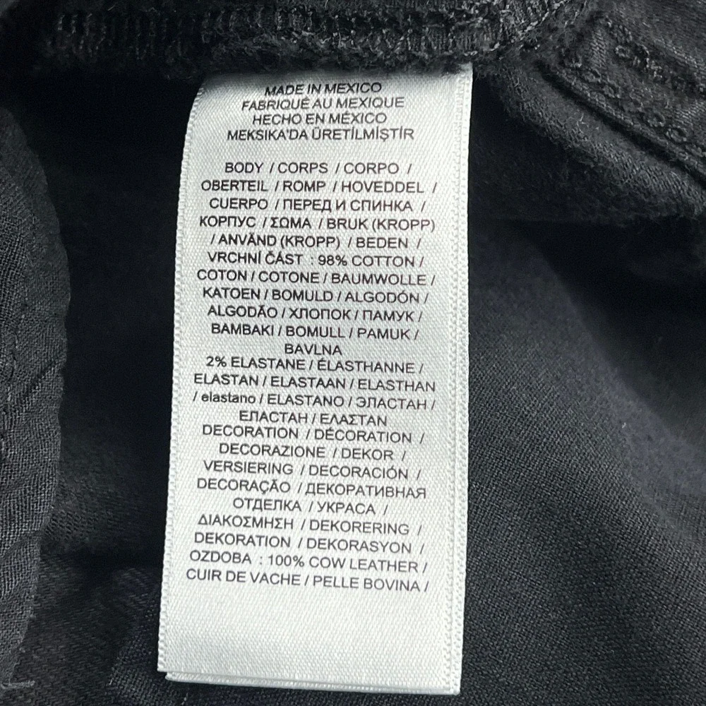 Polo Ralph Lauren Pants Men's 42x32 Black Hampton Relaxed Straight Stretch Denim